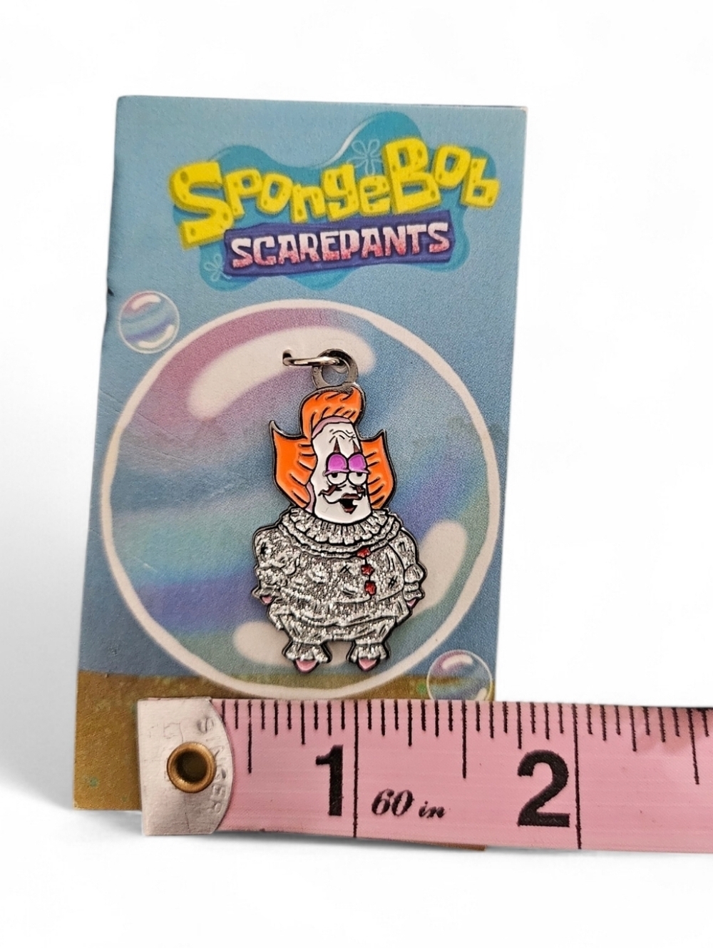 SpongBob ScarePants Patrick Star/Pennywise Mashup Art Keychain Combo - Picture 7 of 9